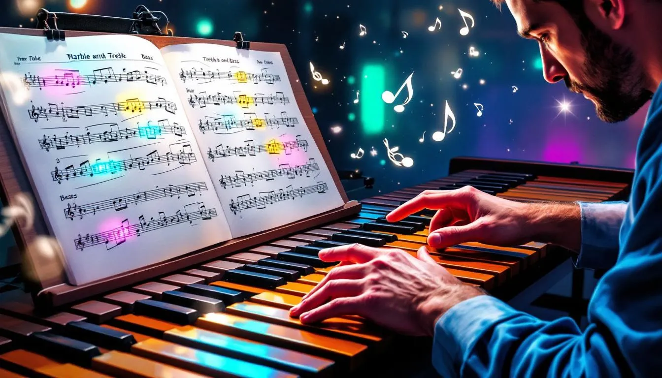 Efficient Notation for Fast Clef Changes in Percussion