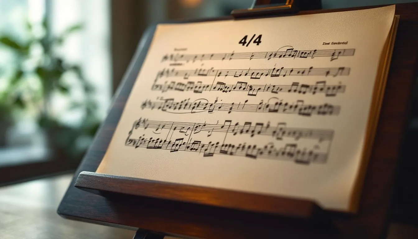 What Is the Best Notation for a 4/4 Bar in Music?