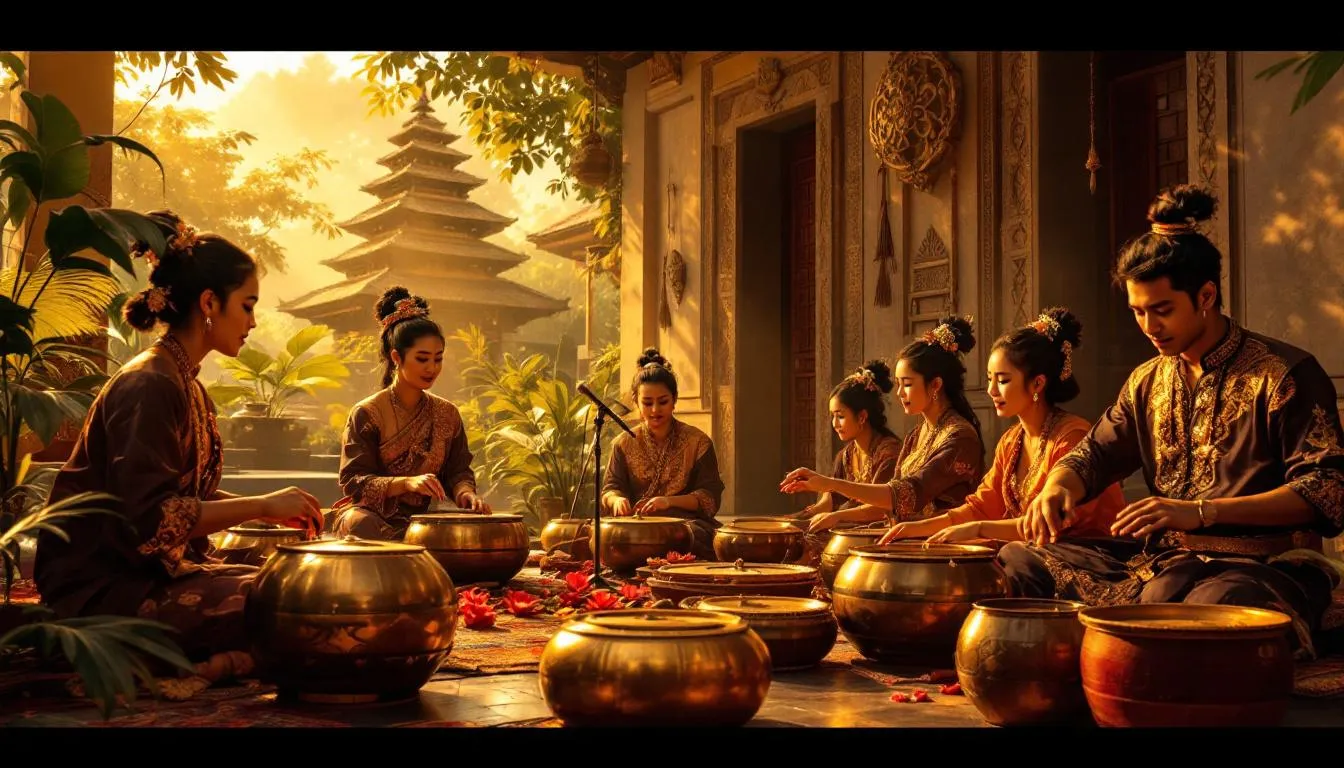 What Makes Gamelan Music's Tonal Landscape Unique?