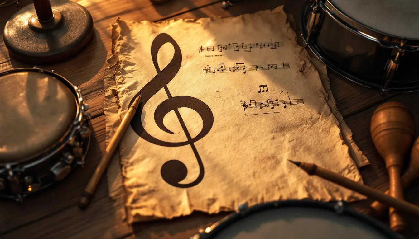 What Does the 'Null Clef' Symbol Mean in Music?