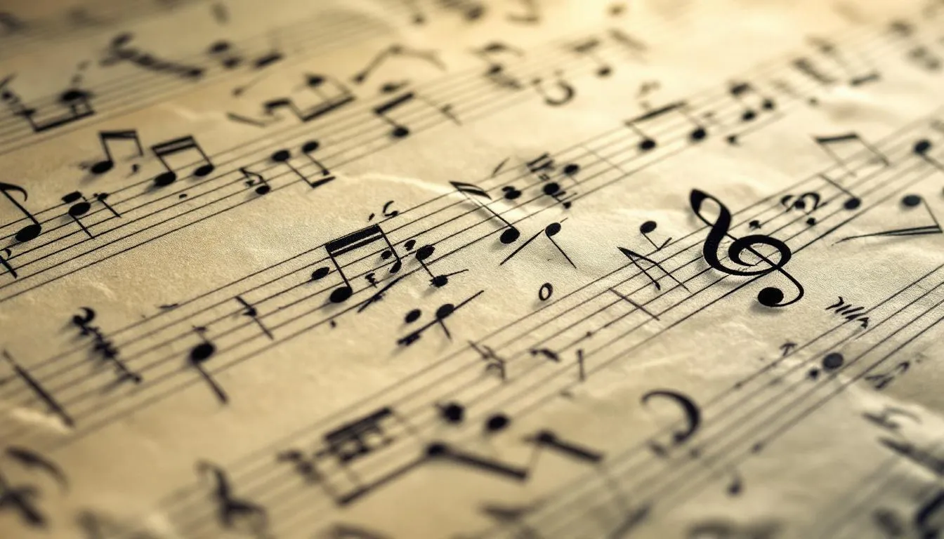 Why Are Musical Notes Between Lines on Sheet Music?